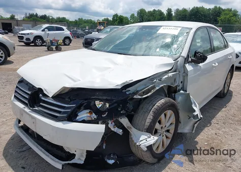 2014 Volkswagen Passat 2.5L Wolfsburg Edition from USA, damaged, VIN 1VWAP7A33EC008114